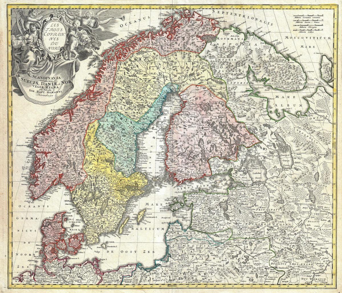 Mapa histórico de Finlandia